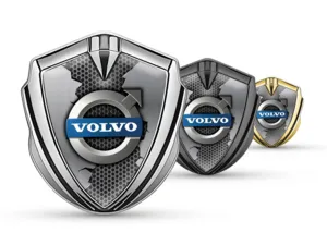 Volvo Metall Kuppel Emblem Tuning Design Glänzend Max